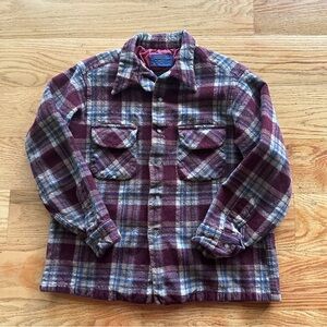 Vintage Pendleton Button Up Shirt 
Size XL Youth Made In USA
